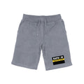 RAPDOM TS6 Fleece Gym Shorts with original logo-Heather Grey-Small-
