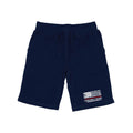 RAPDOM TS6 Fleece Gym Shorts Thin Red Line USA Flag-Navy-Small-