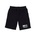 RAPDOM TS6 Fleece Gym Shorts TGL Thin Green Line USA Flag-Black-Small-