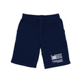 RAPDOM TS6 Fleece Gym Shorts Heroes Capes Thin Blue Line USA Flag-Navy-Small-