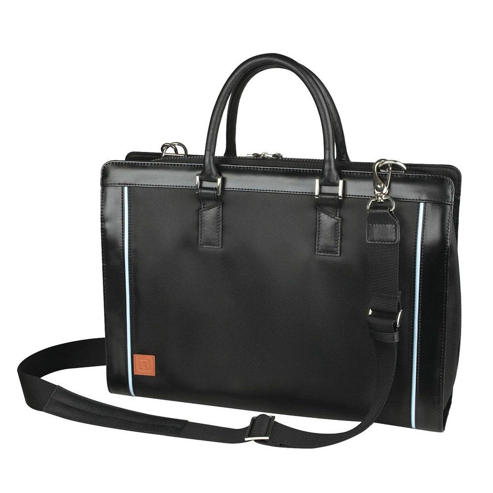 Laptop Notebook Bag Brief Case Expandable Leather Trim to Fit 14inch Computer-