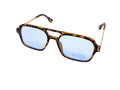 Empire Cove Aviator Sunglasses Retro Stylish Double Bridge UV Protection Driving-Tortoise-