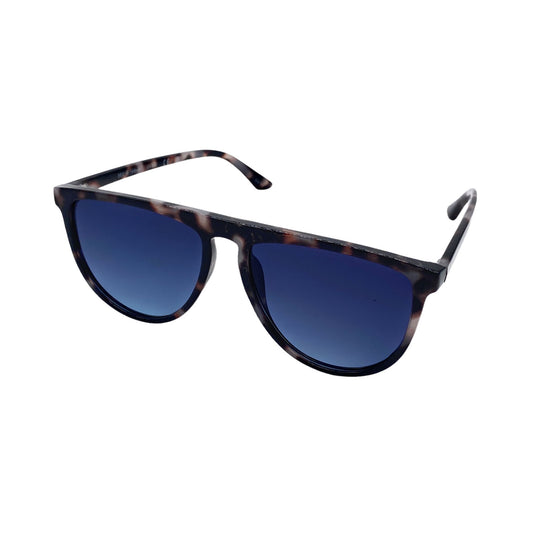 Empire Cove Round Retro Sunglasses Trendy Classic Shades Sunnies UV Protection-Marble/Smoke-