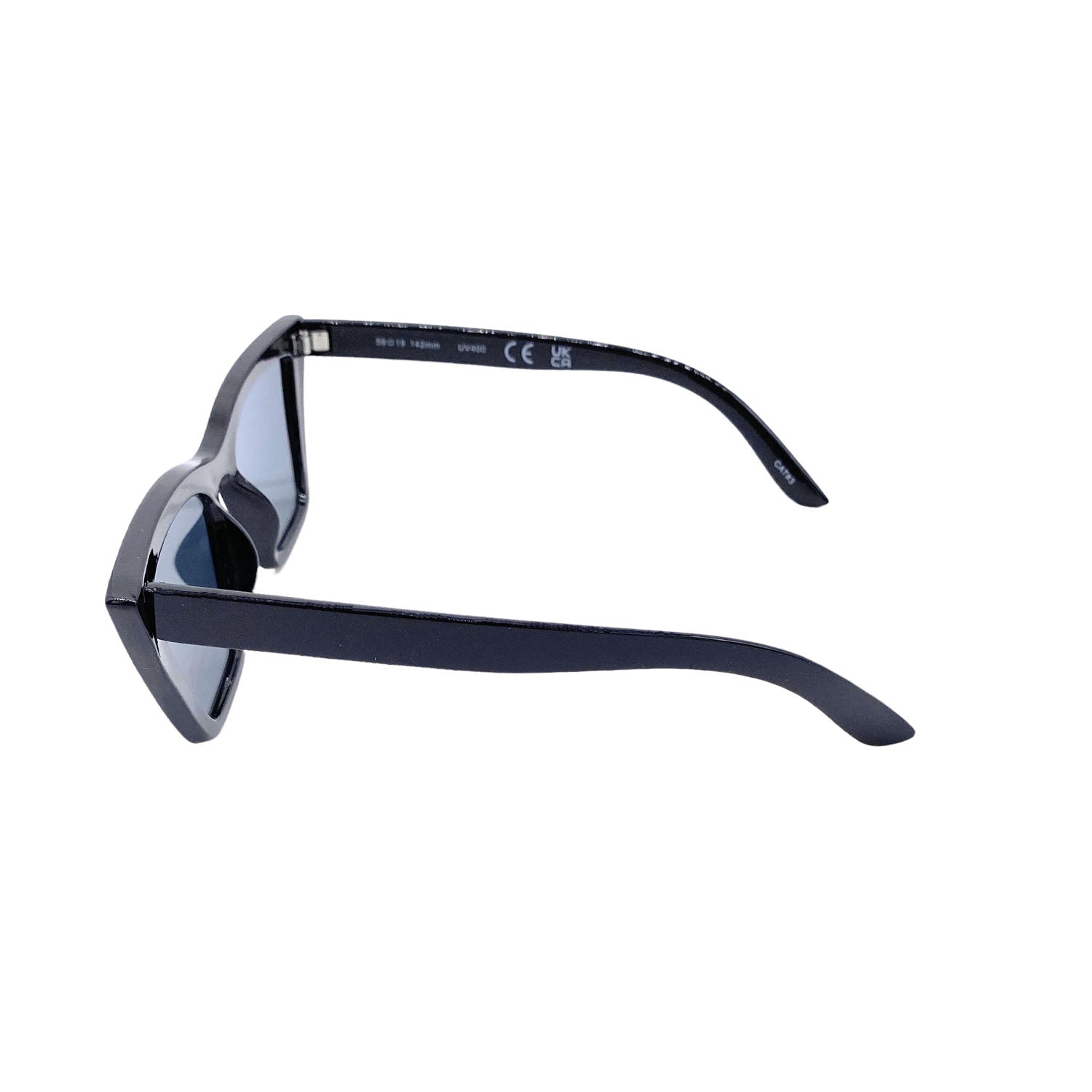 Empire Cove Square Cat Eye Sunglasses Trendy Retro Sunnies Shades UV Protection-Black-