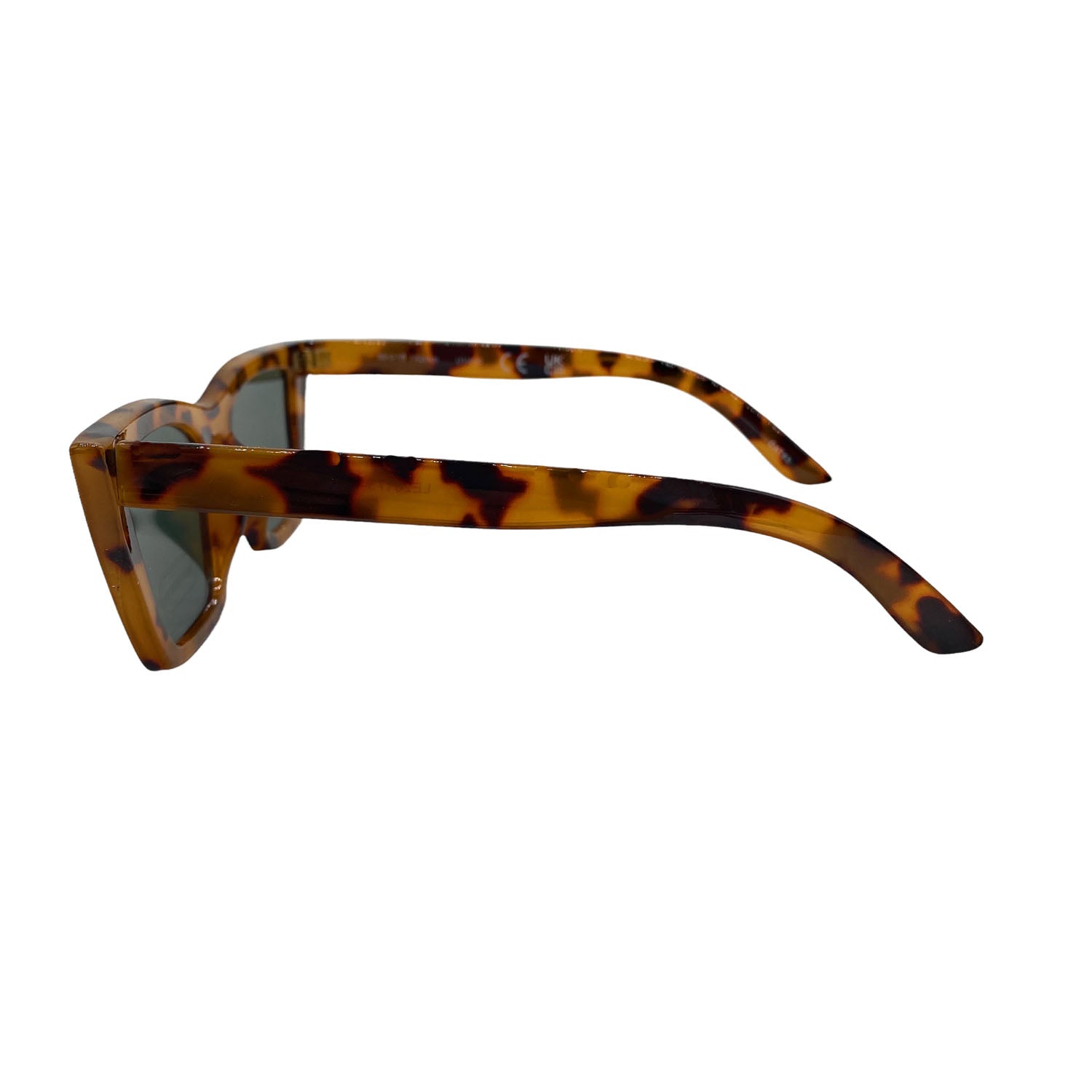 Empire Cove Square Cat Eye Sunglasses Trendy Retro Sunnies Shades UV Protection-Black-