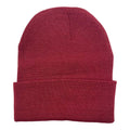 Empire Cove Warm Winter Beanies Hat Cap Men Women Toboggan Cuffed Soft Knit-Maroon-