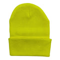 Empire Cove Warm Winter Beanies Hat Cap Men Women Toboggan Cuffed Soft Knit-Neon Yellow-