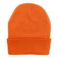 Empire Cove Warm Winter Beanies Hat Cap Men Women Toboggan Cuffed Soft Knit-Orange-