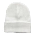 Empire Cove Warm Winter Beanies Hat Cap Men Women Toboggan Cuffed Soft Knit-White-