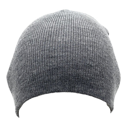 Empire Cove Knit Uncuffed Beanie Hat Cap Warm Winter Men Women Short Toboggan-Black-