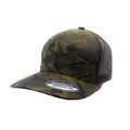 Empire Cove Camouflage Camo Retro Baseball Caps Flat Bill Trucker Hat Snapback-Copper-