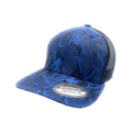 Empire Cove Camouflage Camo Retro Baseball Caps Flat Bill Trucker Hat Snapback-Royal-