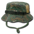 Military Style Boonie Bucket Fishing Hunting Rain Camouflage Hats Caps-Woodland Digital-Small (6 7/8 - 7)-