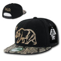 Whang Animal Leopard Snake Skin California Cali Republic Bear Snapback Hats Caps-Snake 2-