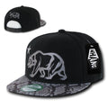 Whang Animal Leopard Snake Skin California Cali Republic Bear Snapback Hats Caps-Snake-