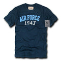 Rapid Dominance Army Air Force Navy Marines Applique Military T-Shirts Tees-Airforce - Navy-Small-