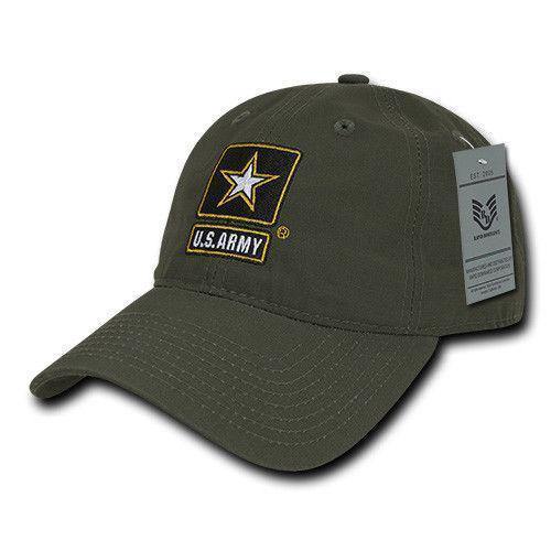 Rapid Dominance Relaxed Relaxed MIL/LE Ripstop Cotton Dad Hats Caps-AiR Force-Navy-