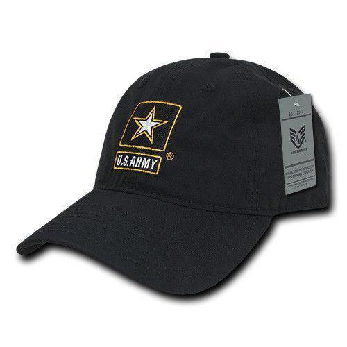 Rapid Dominance Relaxed Relaxed MIL/LE Ripstop Cotton Dad Hats Caps-AiR Force-Navy-