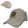 Rapid Dominance Relaxed Relaxed MIL/LE Ripstop Cotton Dad Hats Caps-Army-Khaki-