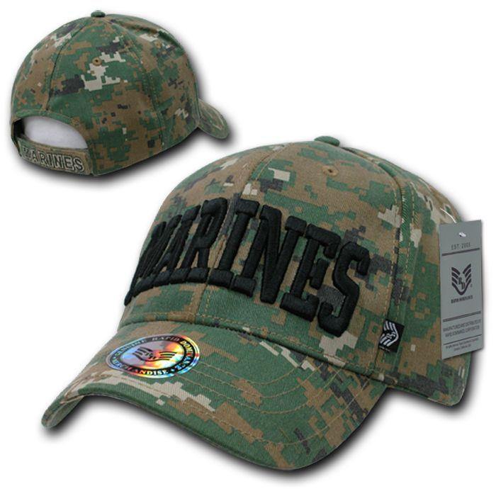 Rapid Dominance USA Military Law Enforcement Camouflage Cotton Caps Hats-Army - Woodland Digital-