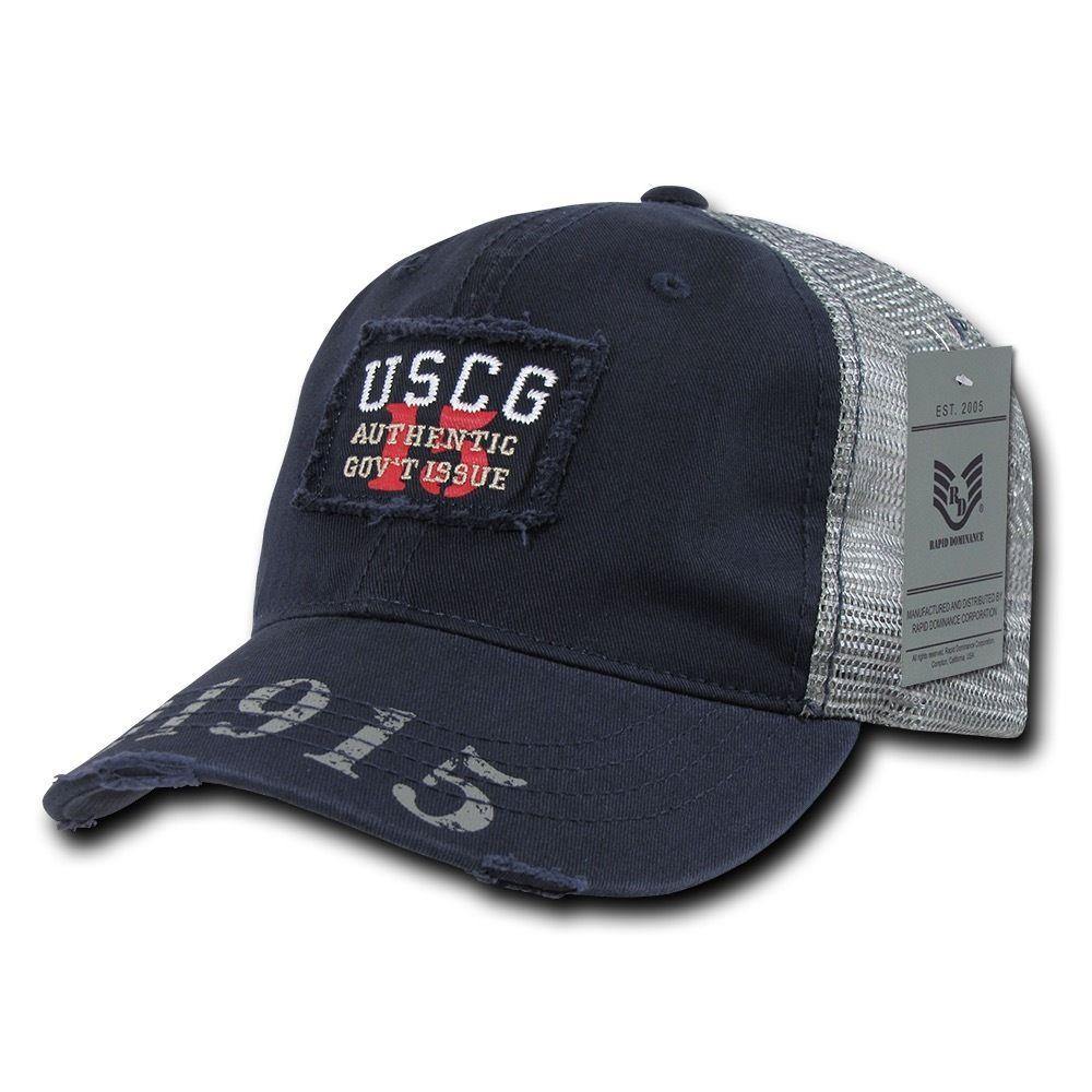 Rapid Dominance Great Lake Vintage Military Branch Logo With Patch Hats Caps-Army - Brown-