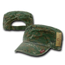 Bdu Patrol Fatigue Cadet Military Army Cotton Adjustable Camo Caps Hats-Woodland Camo Digital- 7 image
