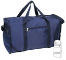 20inch Foldable Duffle Bags Sports Gym Workout Luggage Travel-NAVY- 2 image