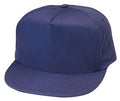 Blank Two Tone 5 Panel Baseball Cotton Twill Snapback Hats Caps-NAVY-
