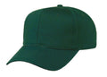 Blank Two Tone Cotton Twill Baseball 6 Panel Snapback Hats Caps-DARK GREEN-