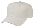 Blank Two Tone Cotton Twill Baseball 6 Panel Snapback Hats Caps-STONE GRAY-