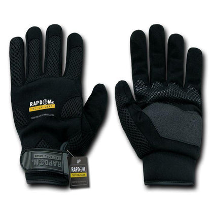 Breathable Mesh Gloves Mechanics Work Motorcycle Biker Riding-Small-