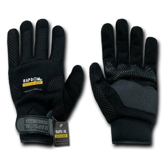 Breathable Mesh Gloves Mechanics Work Motorcycle Biker Riding-Small-