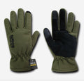 Breathable Water Resistant Tactical Patrol Gloves-Olive-Small-
