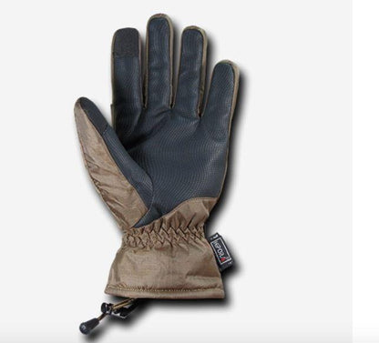 Breathable Winter Water Resistant Tactical Patrol Outdoor Army Gloves-Black-Small-