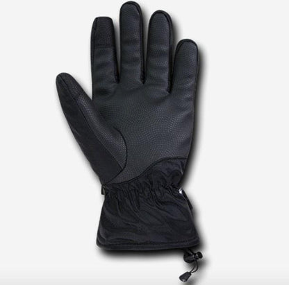 Breathable Winter Water Resistant Tactical Patrol Outdoor Army Gloves-Black-Small-