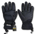 Breathable Winter Water Resistant Tactical Patrol Outdoor Army Gloves-Black-Small-