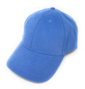 Brushed Cotton Peach Feel 6 Panel Low Crown Baseball Hats Caps Hook Loop Closure-LT BLUE-