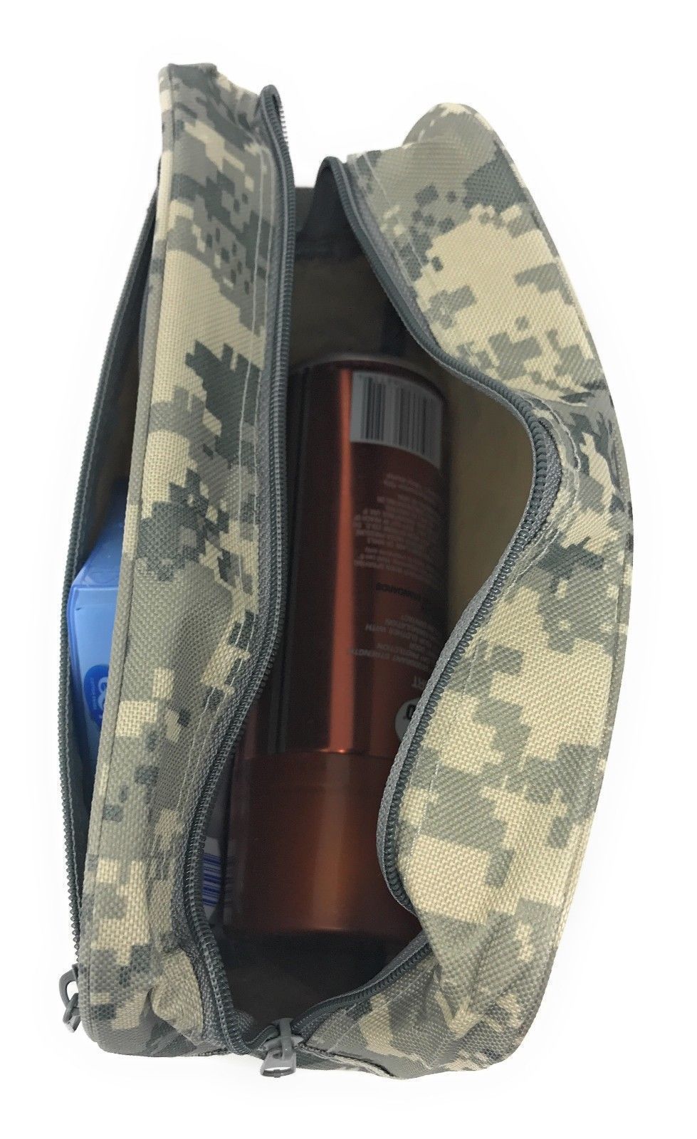 Camo Army Military Travel Kit Organizer Accessories Bathroom Cosmetics Toiletry Pouch Bag-