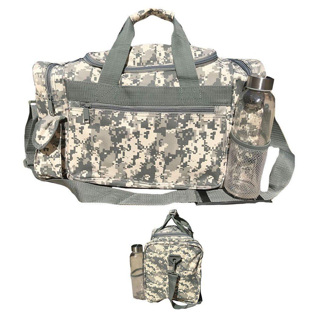 18inch Camo Camouflage Army Duffle Bags Military Acu Sports Gym Travel Carry-On-