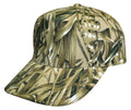 Camouflage Hunting Camping Fishing 5 Panel Cotton Twill Baseball Hats Caps-Sedge Camo-