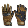 Carbon Fiber Knuckle Tactical Combat Touchscreen Gloves-Coyote-Small-