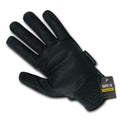 Carbon Fiber Knuckle Tactical Patrol Military Gloves-Black-Small-