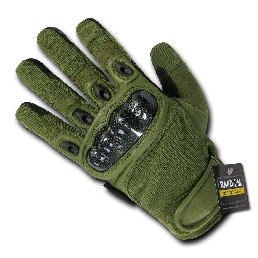 Carbon Fiber Knuckle Tactical Patrol Military Gloves