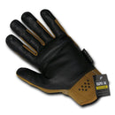 Carbon Fiber Knuckle Tactical Patrol Military Gloves-Black-X-Small- 11 image