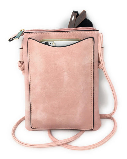Casaba Crossbody Shoulder Bag Satchel Purse Wristlet Gift For Women Wife Mom-Butterfly-Black-