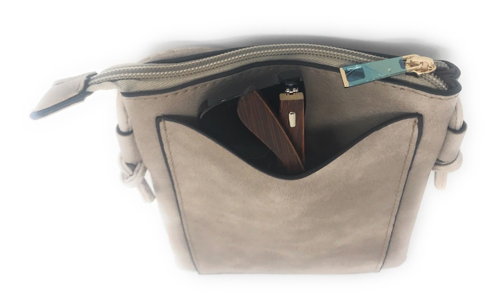 Casaba Crossbody Shoulder Bag Satchel Purse Wristlet Gift For Women Wife Mom-Butterfly-Black-