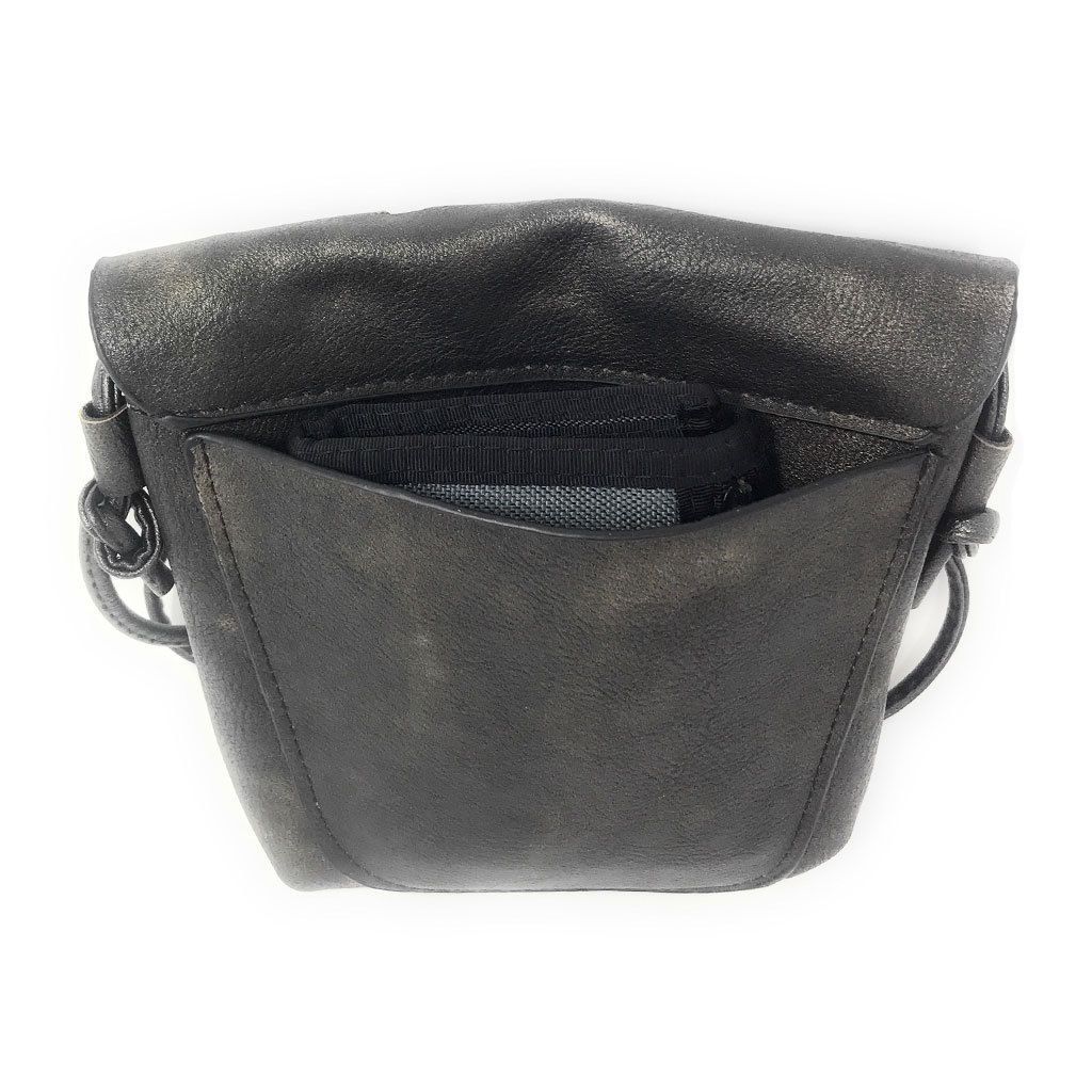 Casaba Crossbody Shoulder Bag Satchel Purse Wristlet Gift For Women Wife Mom-Butterfly-Black-