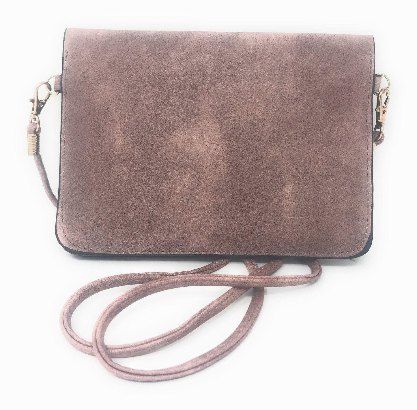 Casaba Crossbody Shoulder Bag Satchel Purse Wristlet Gift For Women Wife Mom-Butterfly-Black-