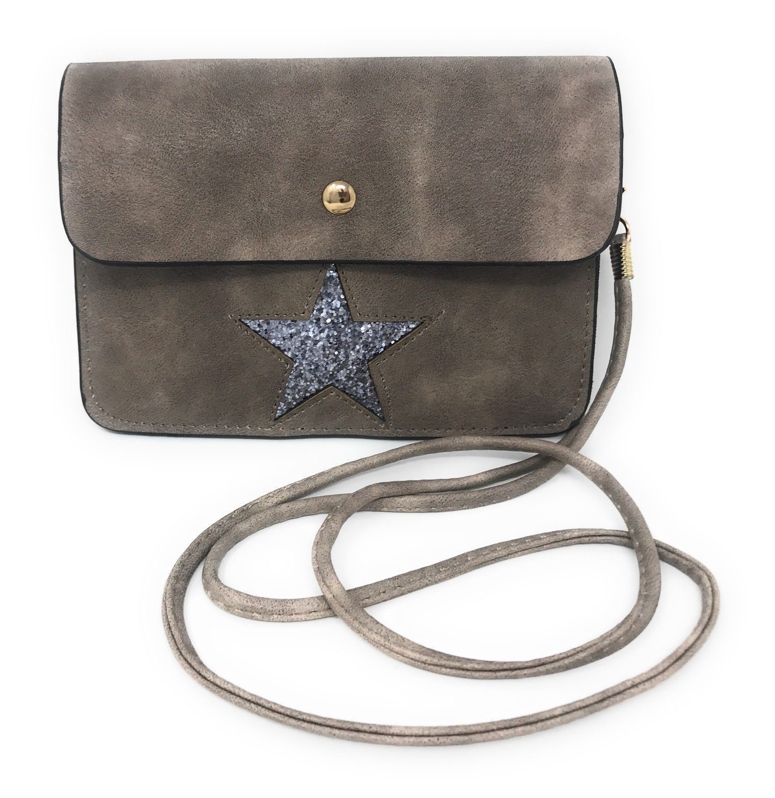 Casaba Crossbody Shoulder Bag Satchel Purse Wristlet Gift For Women Wife Mom-Butterfly-Black-
