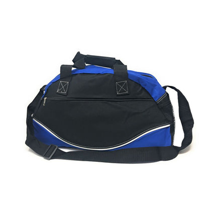 17inch Smile Duffle Bag Travel Sports Gym School Workout Luggage Carry On-Red/Black-